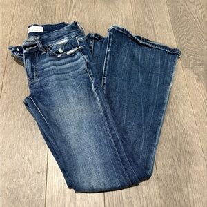 Woman’s BKE Stella Low Rise Slim Fit Flare Jeans 
Size 24 x 32